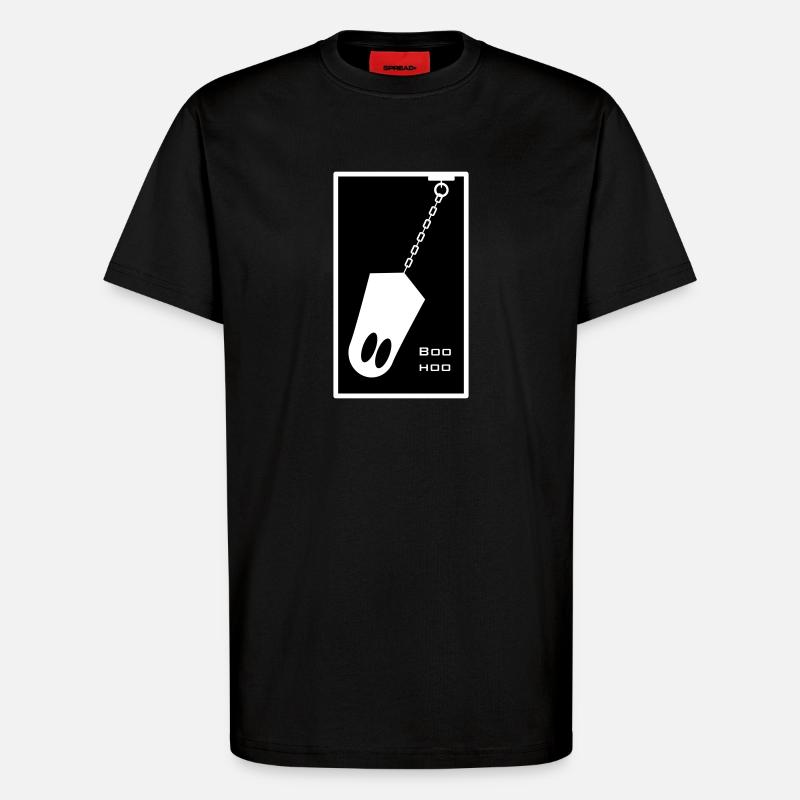Geist in der Kette - T-Shirt - made by SPREAD - SOLID BLACK