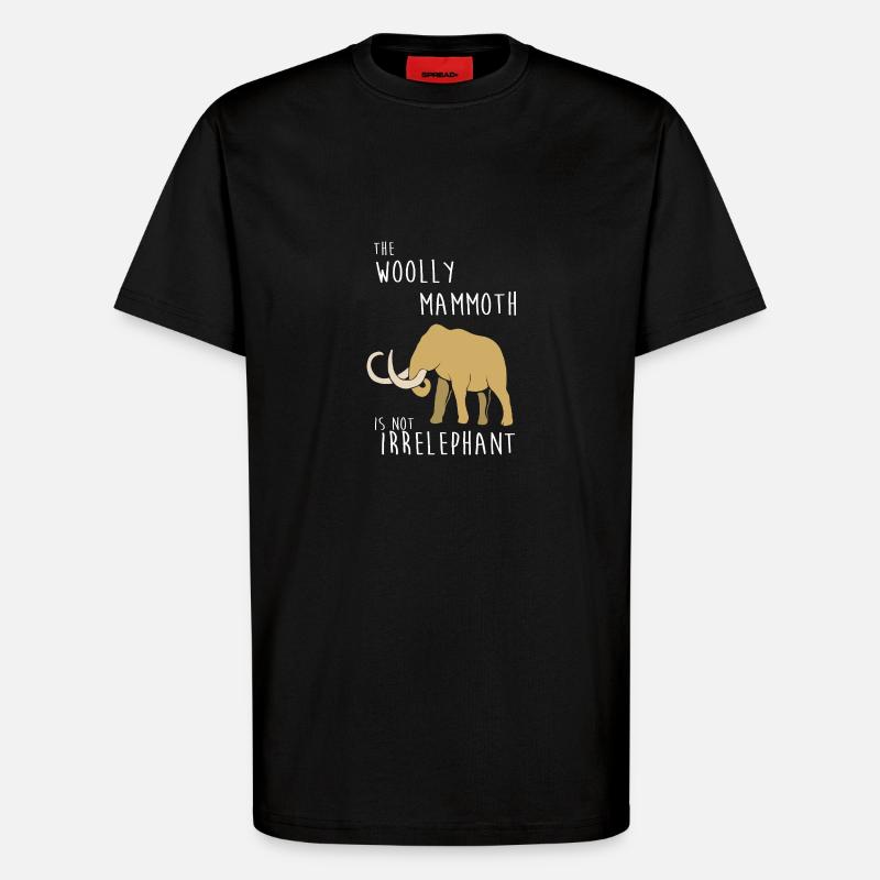 Mammut - T-Shirt - made by SPREAD - SOLID BLACK