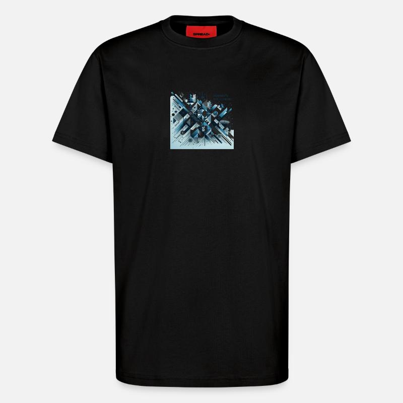 Joyeuses Fêtes de fin d’année - T-shirt bio décontracté fabriqué en UE - SOLID BLACK