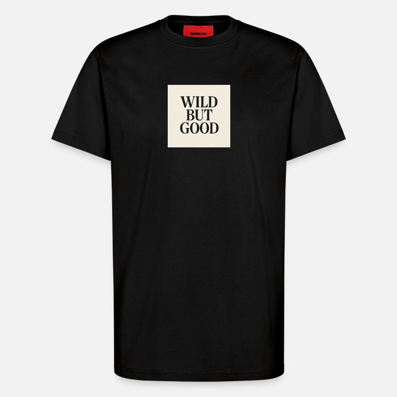 78BA7F94-238B-4308-97DB-99BE7A67FFE7_7 - T-shirt bio décontracté fabriqué en UE - SOLID BLACK