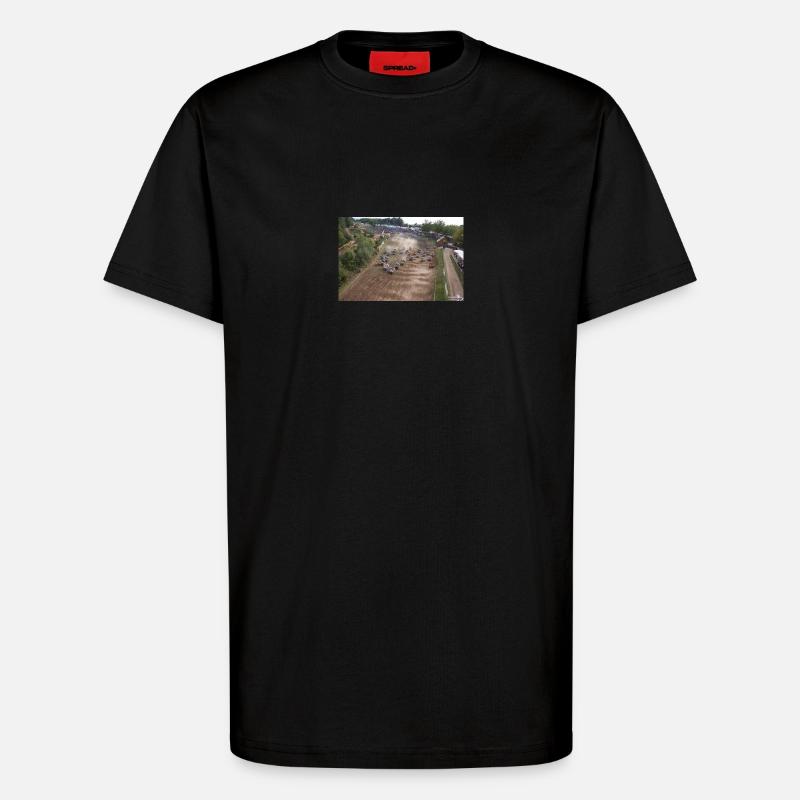 Sidecarcross Start - Rudersberg - T-Shirt - made by SPREAD - SOLID BLACK