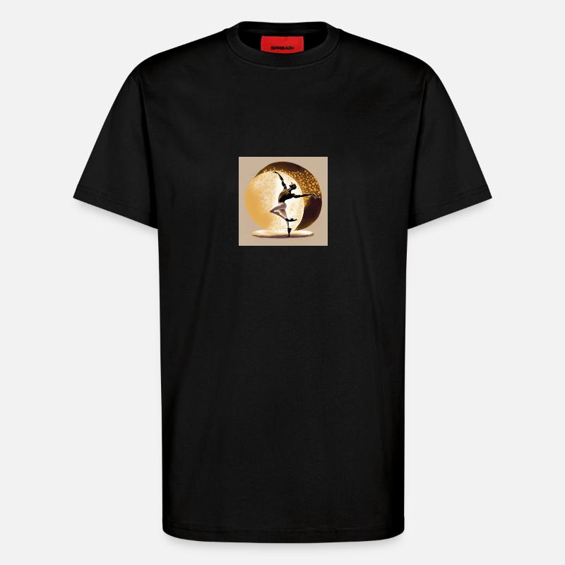 Feeling - T-Shirt - made by SPREAD - SOLID BLACK