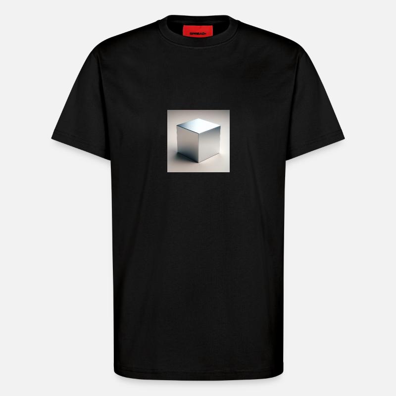 CHINGY77 - T-Shirt - made by SPREAD - SOLID BLACK