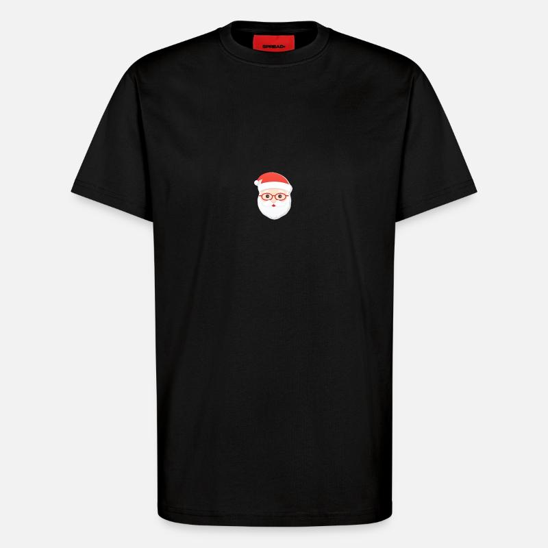 Weihnachtsmann - Illustration - T-Shirt - made by SPREAD - SOLID BLACK