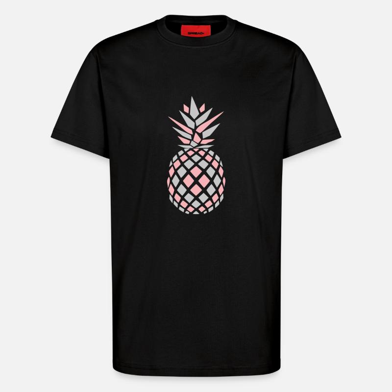 Einfach gute Ananas - T-Shirt - made by SPREAD - SOLID BLACK