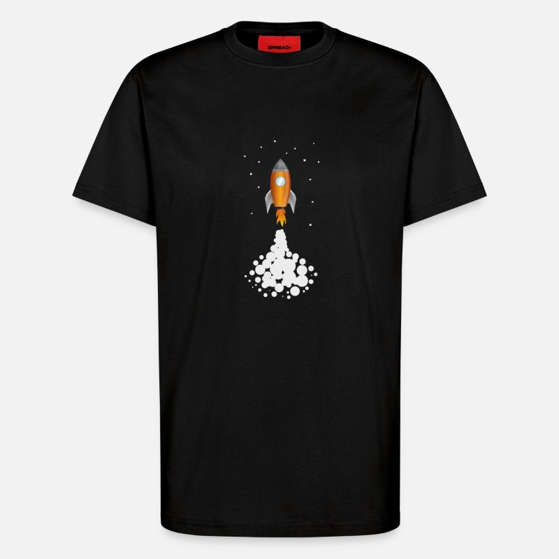 Fuse e - T-Shirt - made by SPREAD - SOLID BLACK