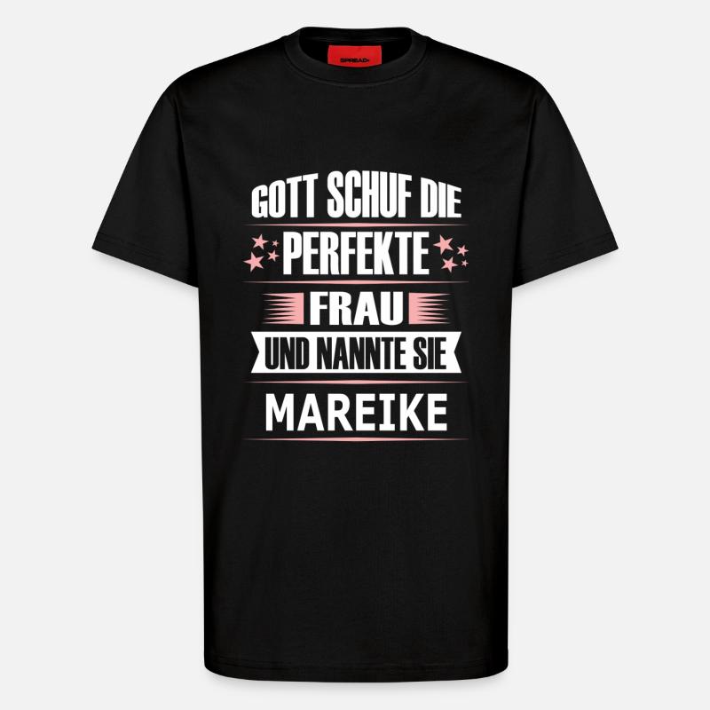 MAREIKE - T-Shirt - made by SPREAD - SOLID BLACK