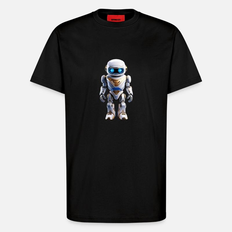 Ich bin ein Roboter - T-Shirt - made by SPREAD - SOLID BLACK