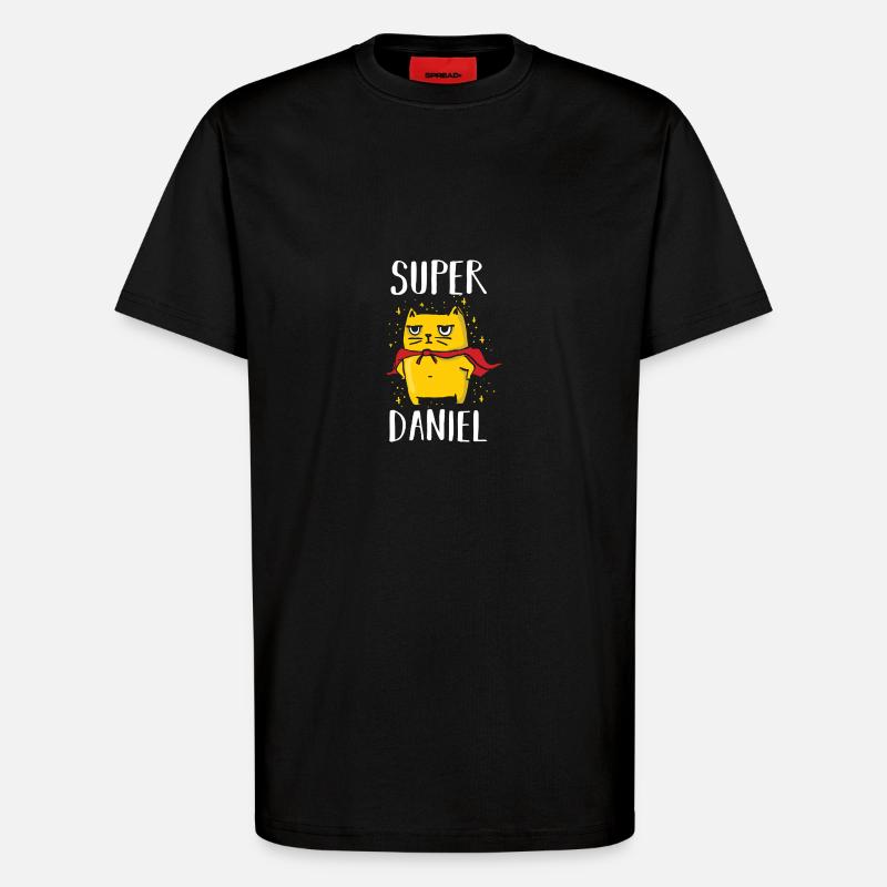 Daniel - T-Shirt - made by SPREAD - SOLID BLACK