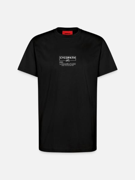 Cyclopath Ride Free Tee - T-Shirt - made by SPREAD - SOLID BLACK