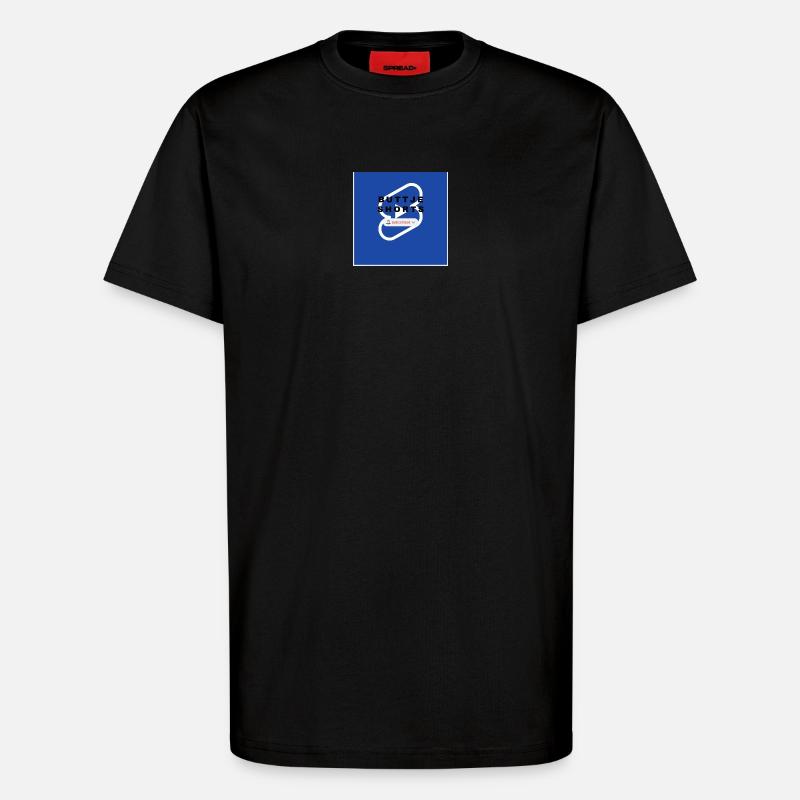 Short Buttje - T-shirt bio décontracté fabriqué en UE - SOLID BLACK