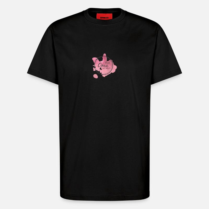 Beste Oma der Welt - T-Shirt - made by SPREAD - SOLID BLACK