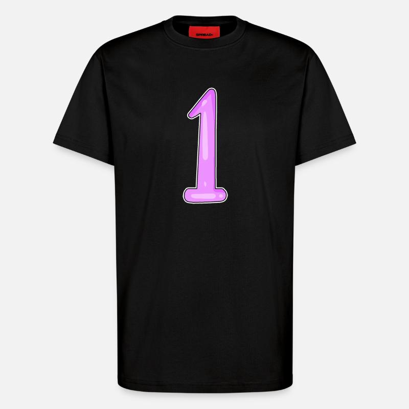 1 gewinner - T-Shirt - made by SPREAD - SOLID BLACK