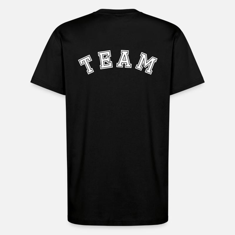 Das TEAM - T-Shirt - made by SPREAD - SOLID BLACK