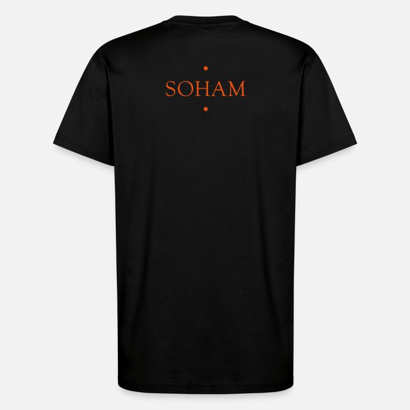 SAT CHIT ANANDA vector - T-Shirt - made by SPREAD - SOLID BLACK