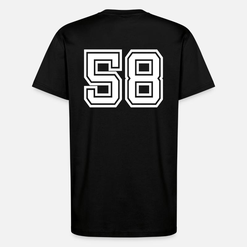58 - T-Shirt - made by SPREAD - SOLID BLACK