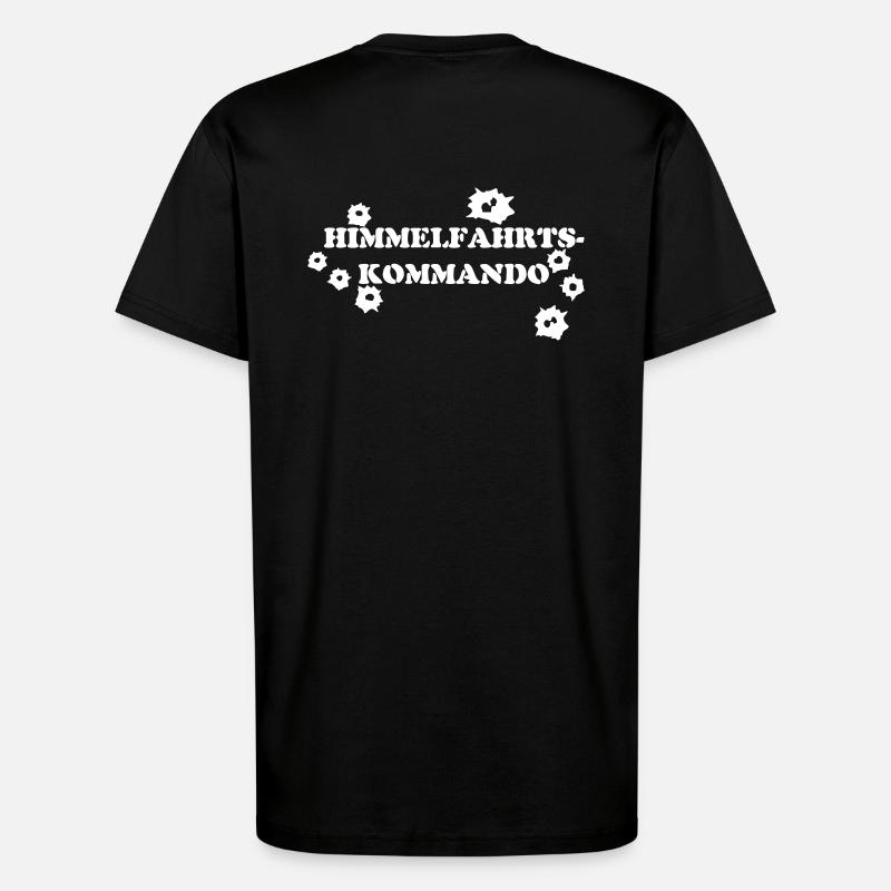 HIMMELFAHRTSKOMMANDO - T-Shirt - made by SPREAD - SOLID BLACK