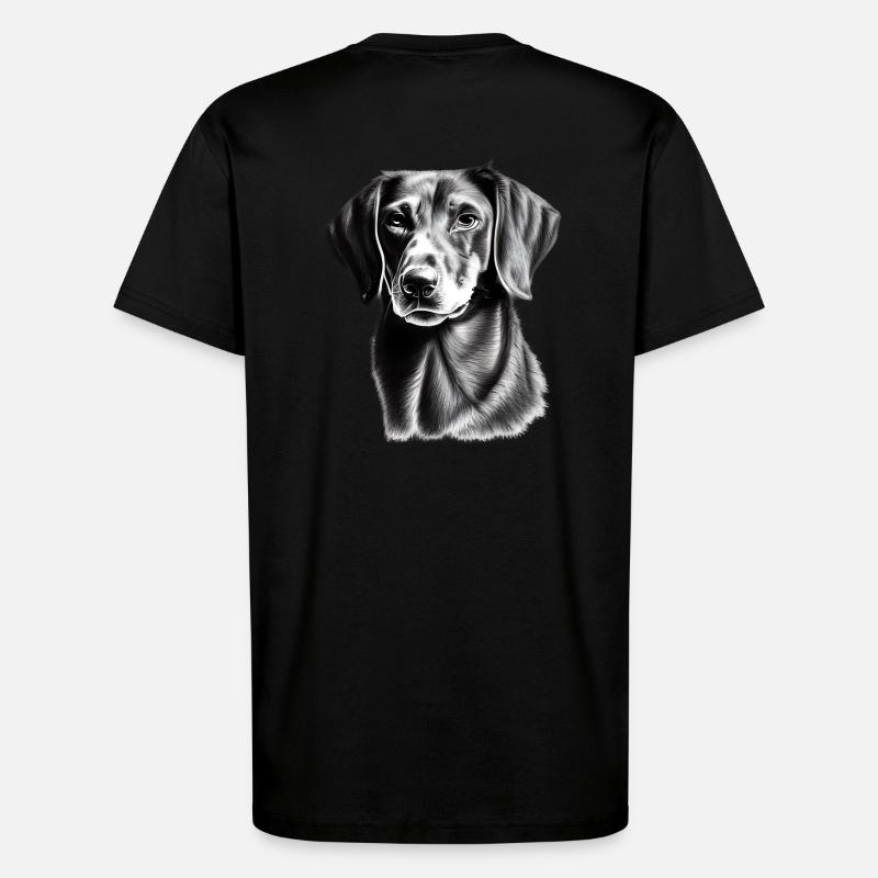 Süßer Dackel - T-Shirt - made by SPREAD - SOLID BLACK