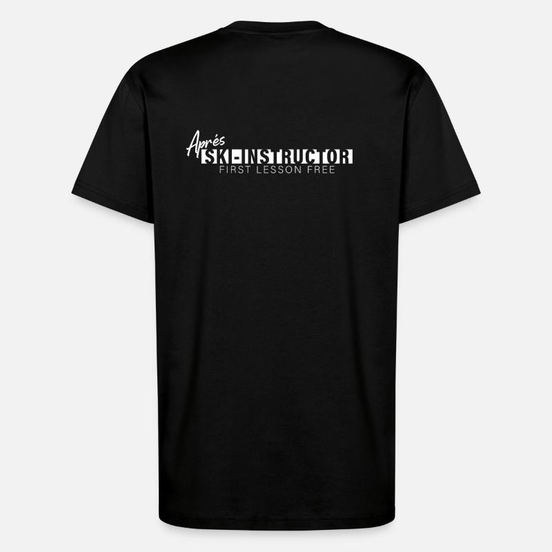Après Ski Instructor – Motiv - T-Shirt - made by SPREAD - SOLID BLACK