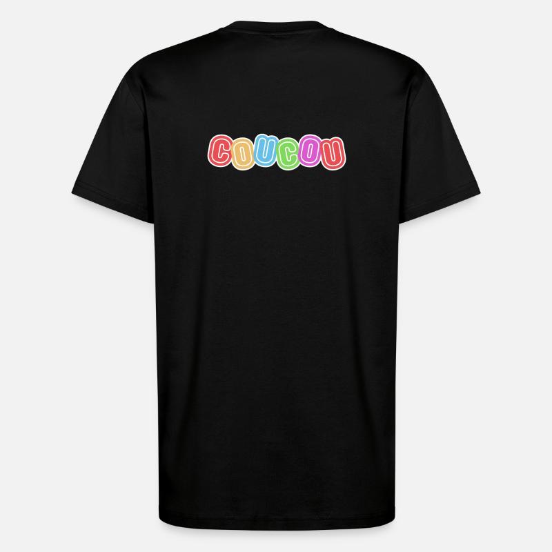 Hallo, hallo, Höflichkeit - T-Shirt - made by SPREAD - SOLID BLACK
