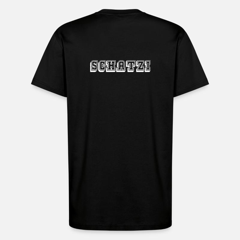 Schatzi Tshirt white - T-Shirt - made by SPREAD - SOLID BLACK