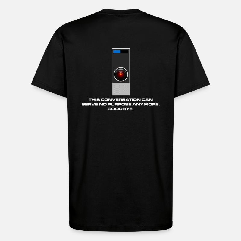 It's no use, Dave. - T-Shirt - made by SPREAD - SOLID BLACK
