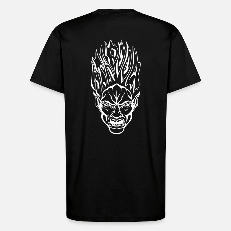 Stapooa dämon1 - T-Shirt - made by SPREAD - SOLID BLACK