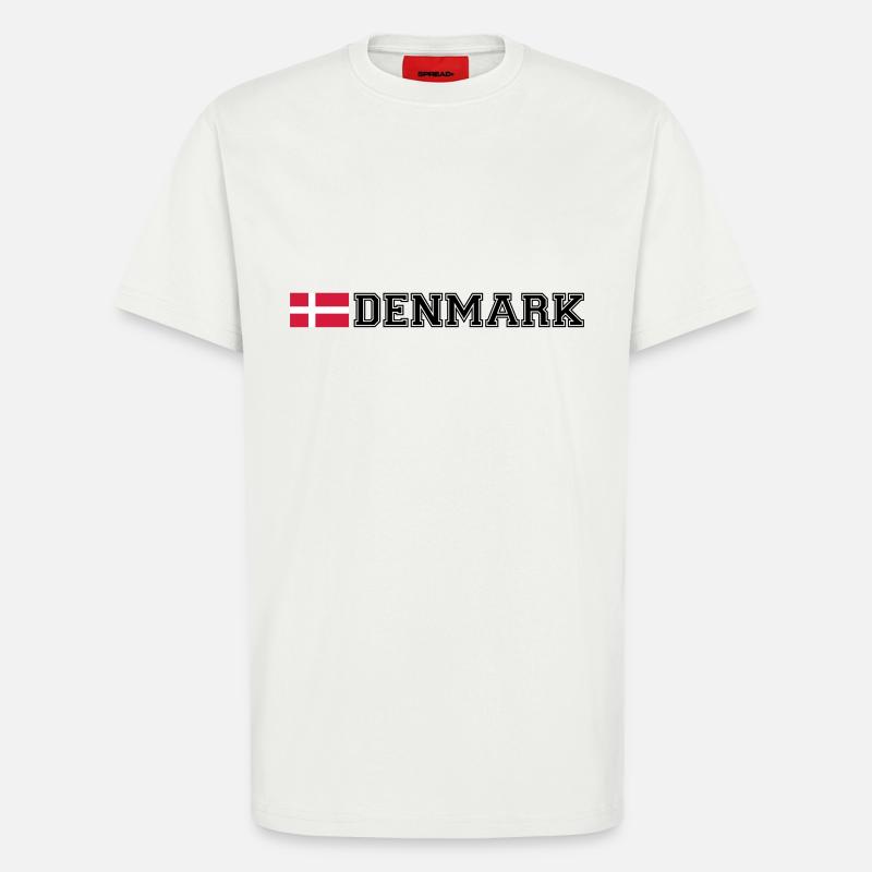 Denmark Design - T-Shirt - made by SPREAD - OFF WHITE