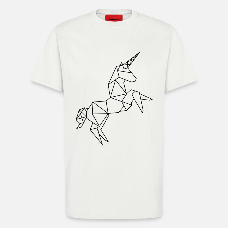 Einhorn Grafik - T-Shirt - made by SPREAD - OFF WHITE
