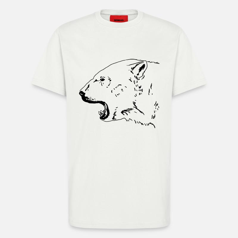 Eisbär - T-Shirt - made by SPREAD - OFF WHITE