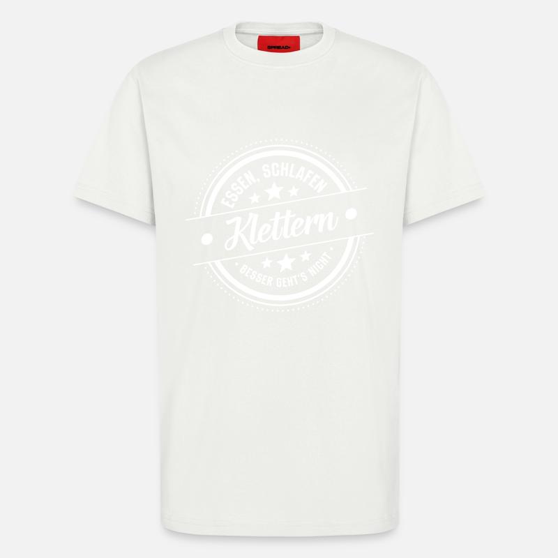 Klettern - T-Shirt - made by SPREAD - OFF WHITE
