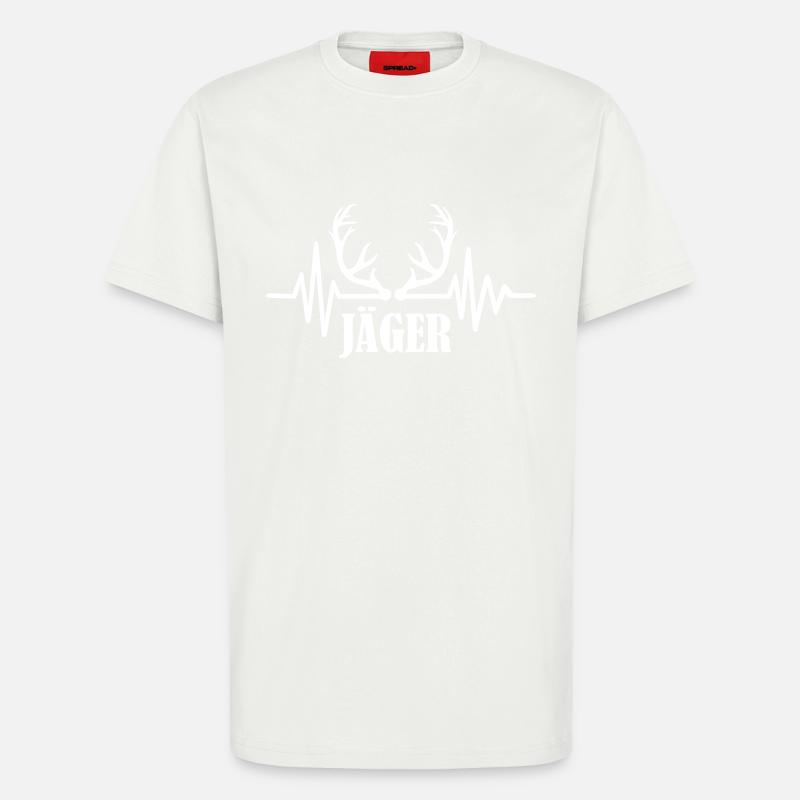 Jäger - T-Shirt - made by SPREAD - OFF WHITE