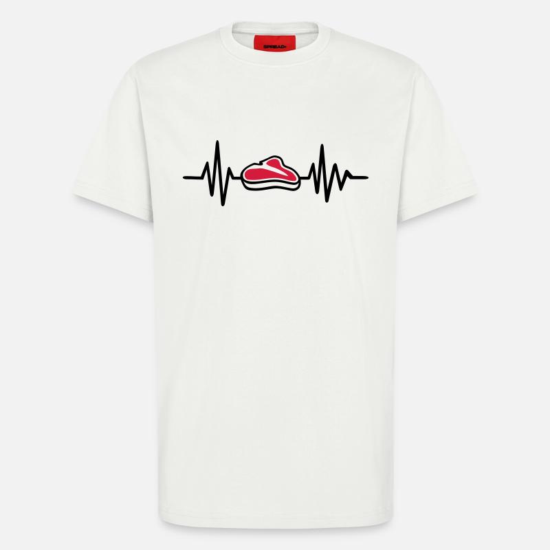 Fleisch - T-Shirt - made by SPREAD - OFF WHITE
