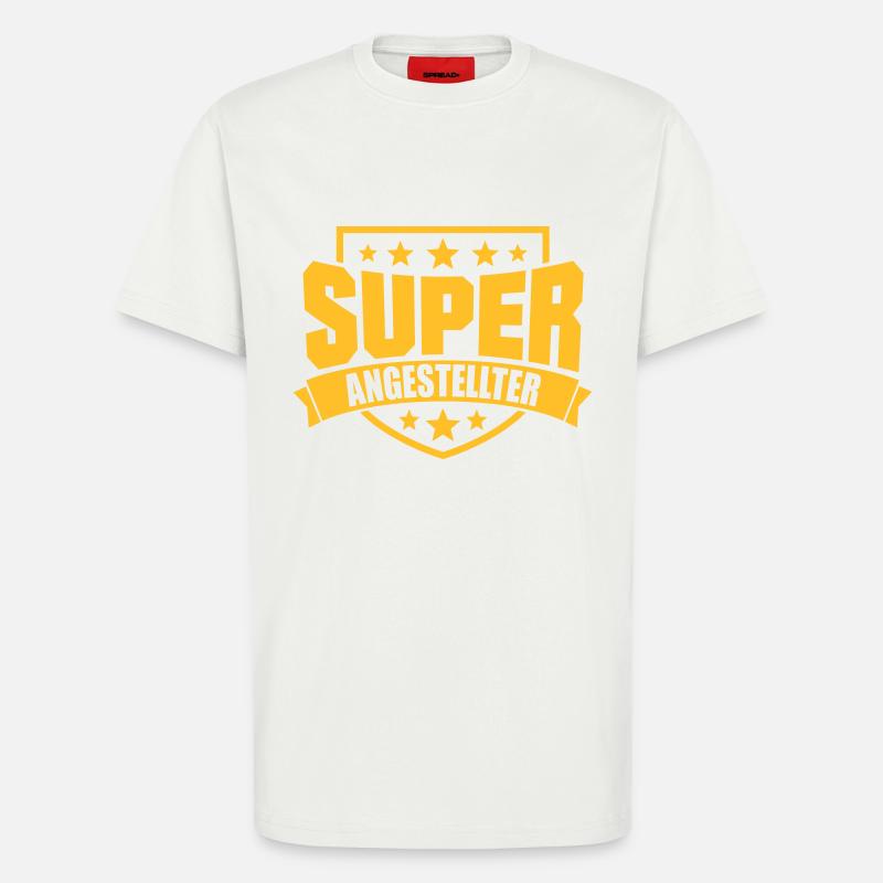 Super Angestellter - T-Shirt - made by SPREAD - OFF WHITE