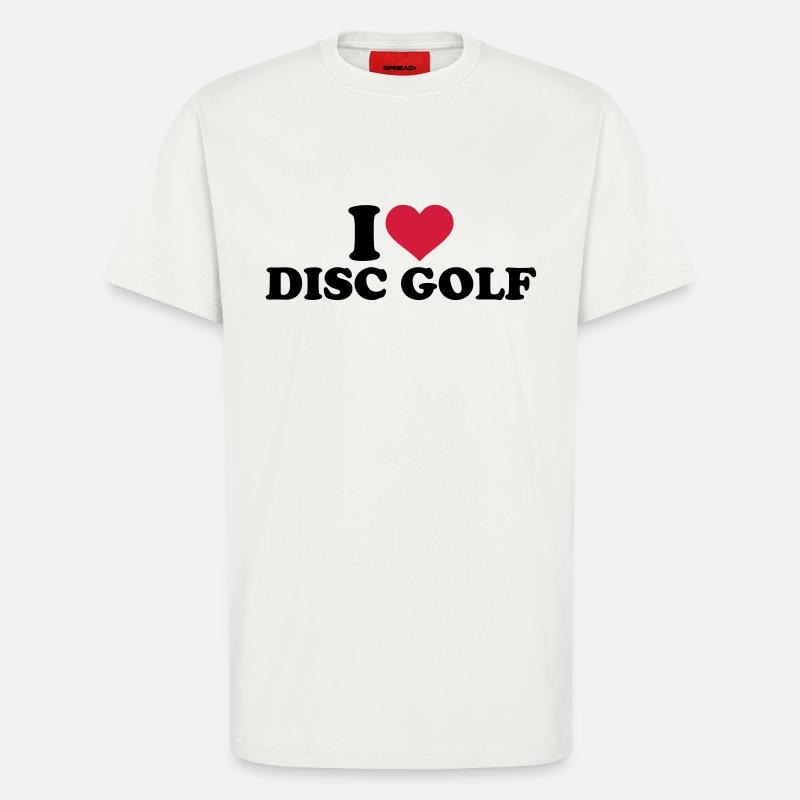 Disc golf - T-Shirt - made by SPREAD - OFF WHITE