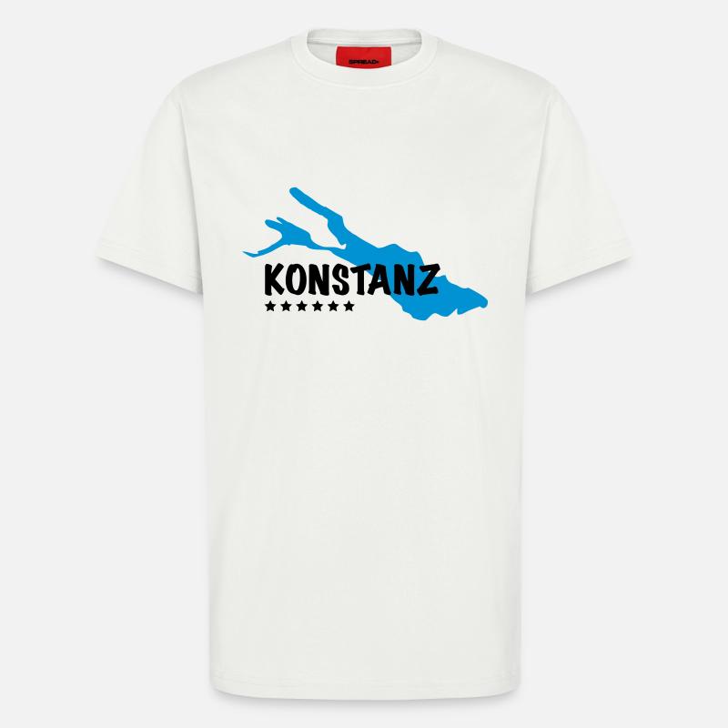 Konstanz Bodensee - T-Shirt - made by SPREAD - OFF WHITE