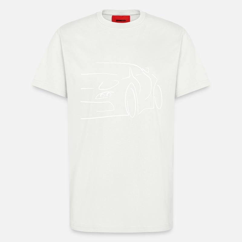 Tuning - T-Shirt - made by SPREAD - OFF WHITE