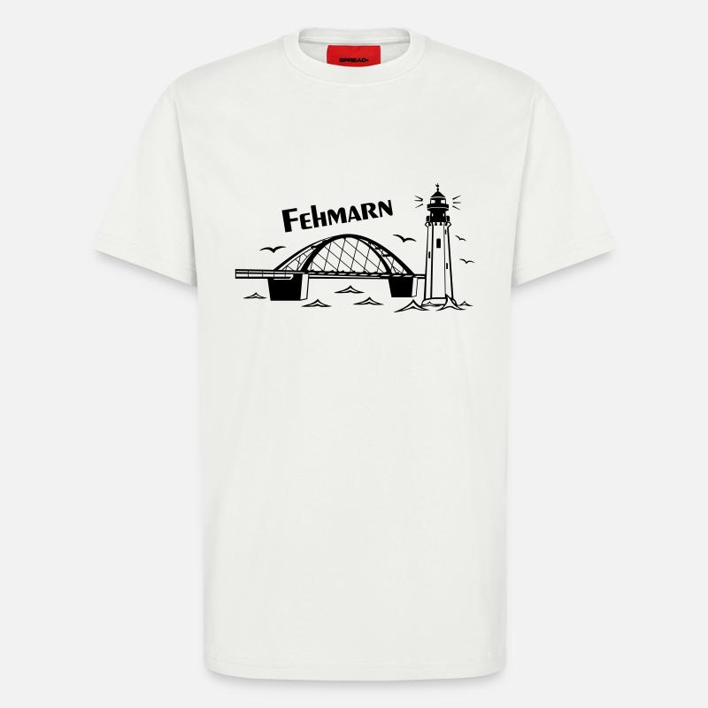 Fehmarn - T-Shirt - made by SPREAD - OFF WHITE