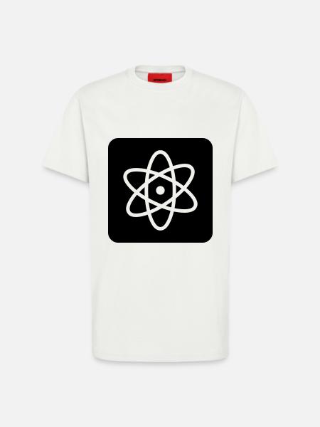 Attention: atomic physics - T-Shirt - made by SPREAD - OFF WHITE