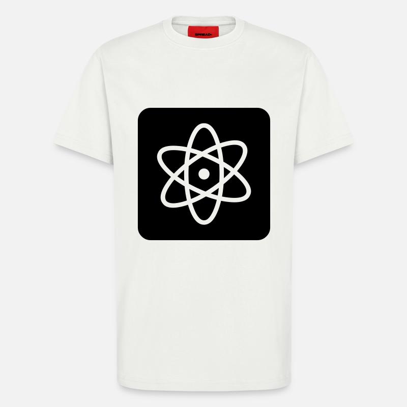 Attention: atomic physics - T-Shirt - made by SPREAD - OFF WHITE