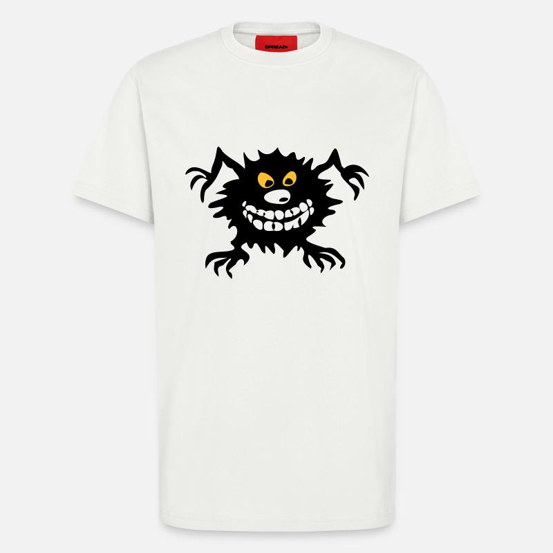 Monster - Eater - T-Shirt - made by SPREAD - OFF WHITE