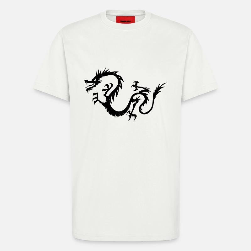 Chinesischer Drache - T-Shirt - made by SPREAD - OFF WHITE