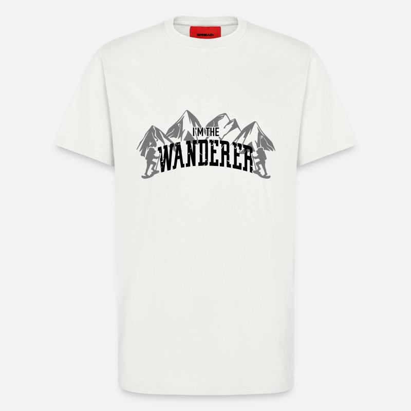 Wanderer - T-Shirt - made by SPREAD - OFF WHITE