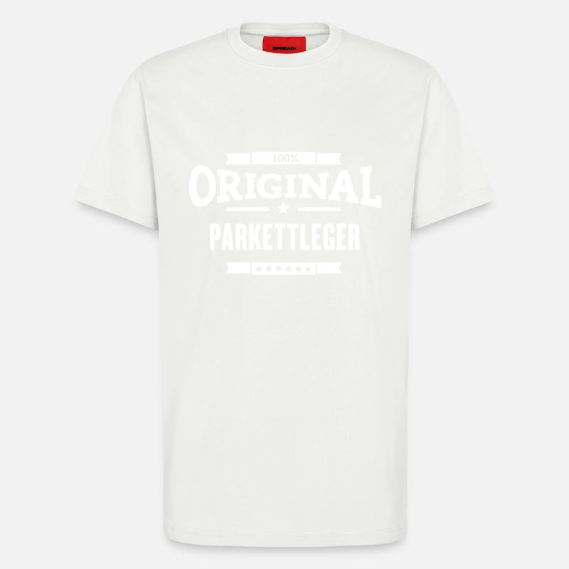 100% Parkettleger - T-Shirt - made by SPREAD - OFF WHITE