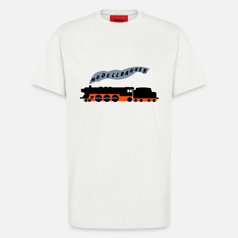 Modellbahner 2 - T-Shirt - made by SPREAD - OFF WHITE