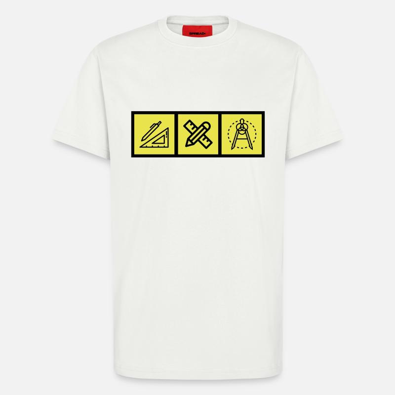 Architect / Architecture / Architekt / Architektur - T-Shirt - made by SPREAD - OFF WHITE
