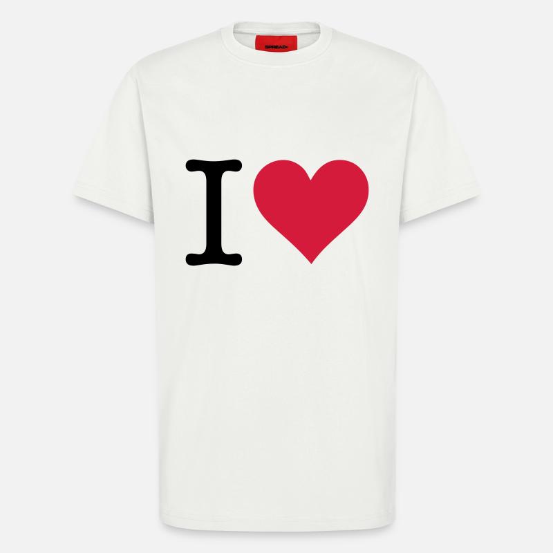 I love the original - T-Shirt - made by SPREAD - OFF WHITE
