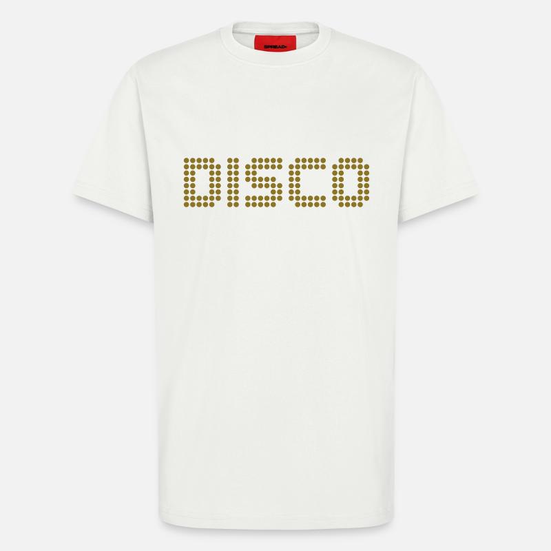 Disco - T-Shirt - made by SPREAD - OFF WHITE