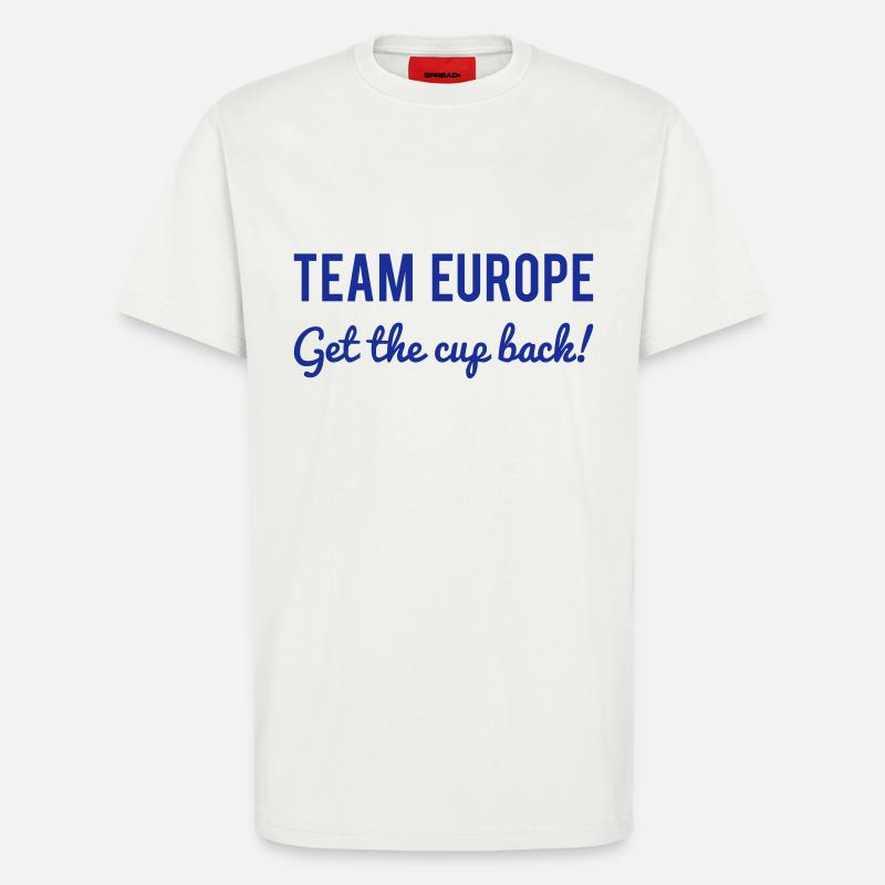 Get the cup back - T-Shirt - made by SPREAD - OFF WHITE