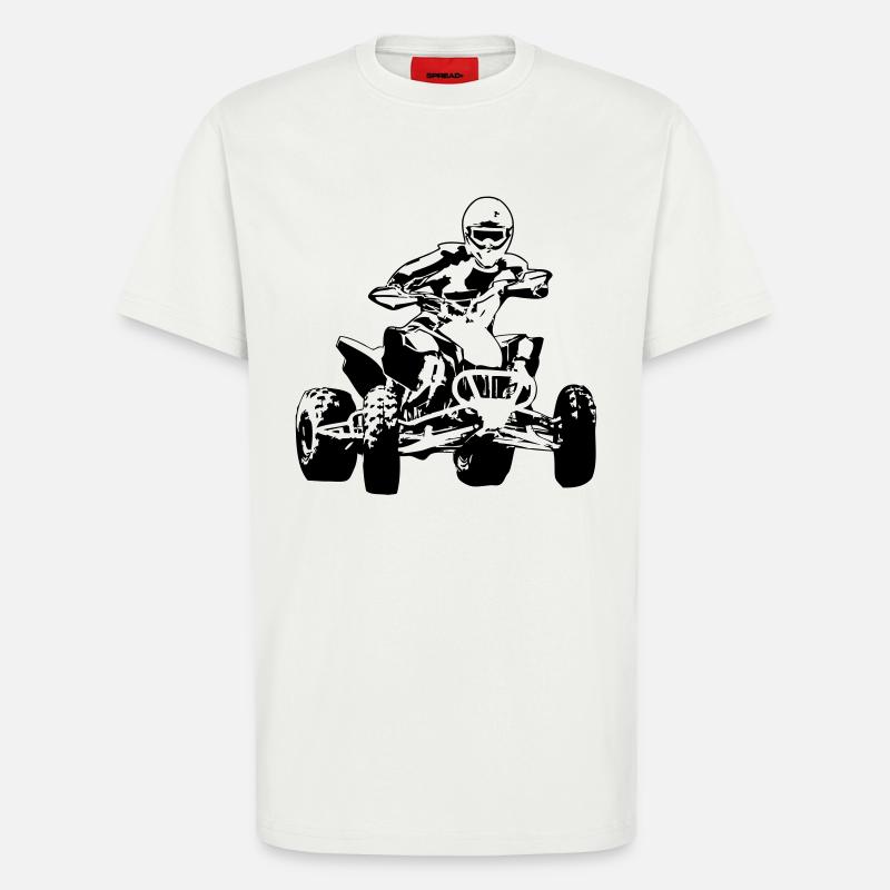 Quad - T-Shirt - made by SPREAD - OFF WHITE